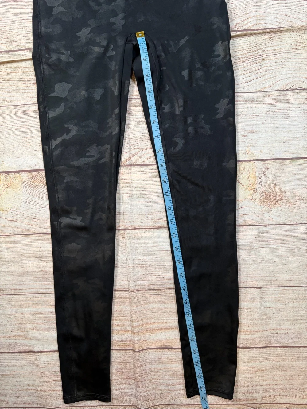 SPANX‎ Black Camouflage High-Waist Leggings